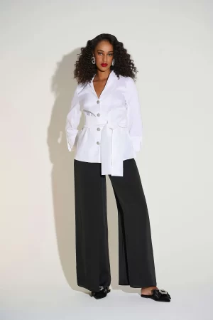 Nayeli Satin Wide Leg Pants - Image 4