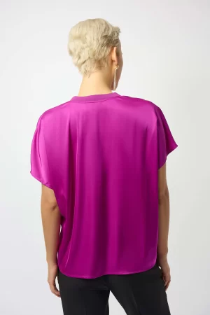 Wylla Satin Boxy Top - Image 3