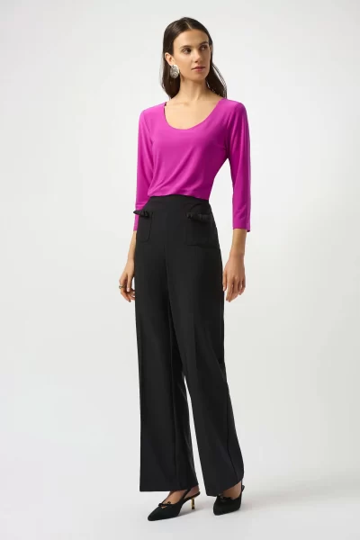 Clydie Fit & Flare Top in cosmos - Image 4