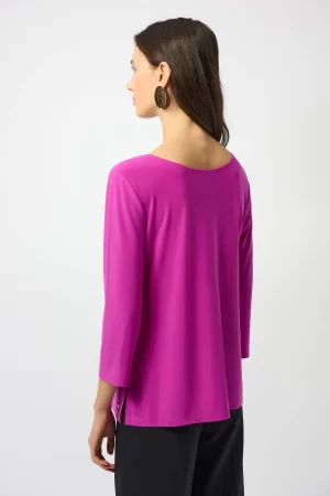 Clydie Fit & Flare Top in cosmos - Image 3