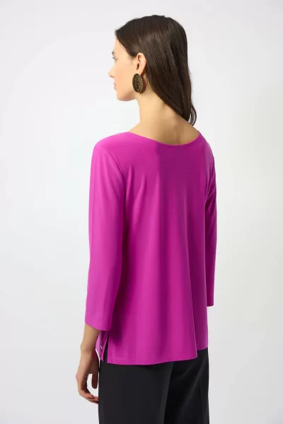 Clydie Fit & Flare Top in cosmos - Image 3