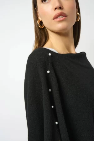 Elowen Cashmere Poncho - Image 5