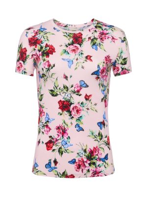 Ressi Fitted Tee in femme rose - Image 2