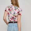 Ressi Fitted Tee in femme rose - Image 5
