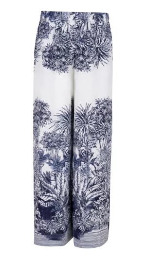 Stella Pant- Indigo Blue Print - Image 2