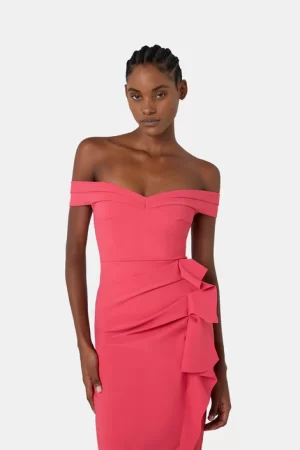 radoslava dress in peach - Image 2