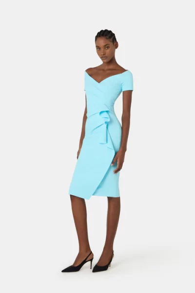 silveria dress in celeste - Image 4