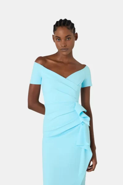 silveria dress in celeste - Image 2
