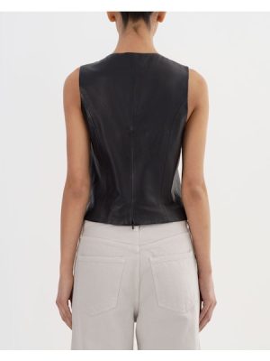 Bastina Vest in Black - coming july'25 - Image 2