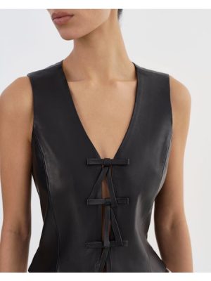 Bastina Vest in Black - coming july'25 - Image 4