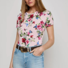 Ressi Fitted Tee in femme rose