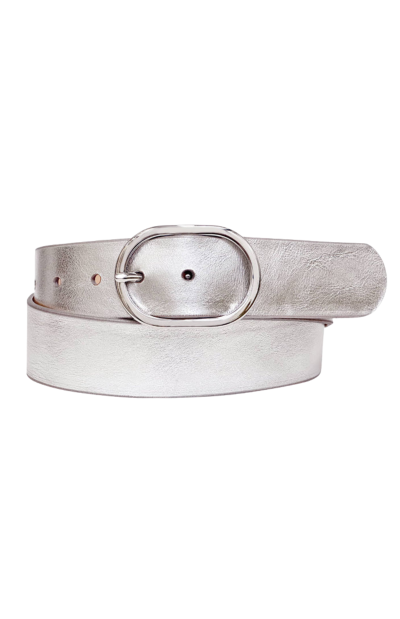Medora Belt Metallic silver