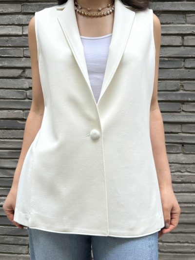 Lulu Vest in ivory - Image 3