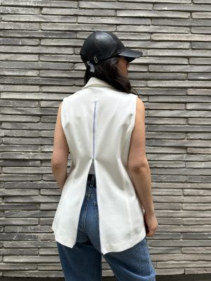 Lulu Vest in ivory - Image 2