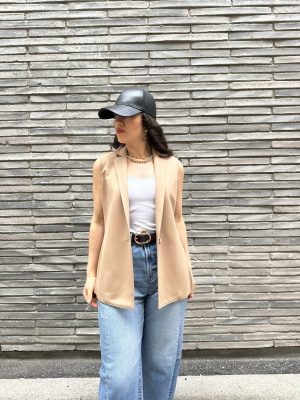 lulu vest in beige