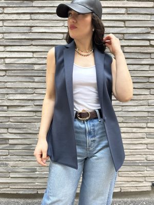Lulu vest in navy