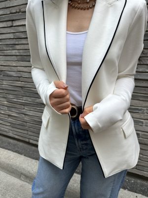Sabrina Piping Blazer - Image 4