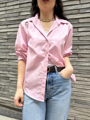 Scarlett Simple shirt in baby pink