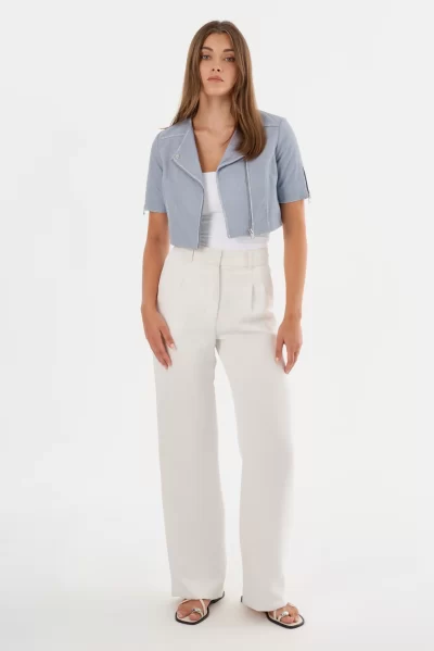 Kirsi Jacket in Light Blue Denim - Image 3