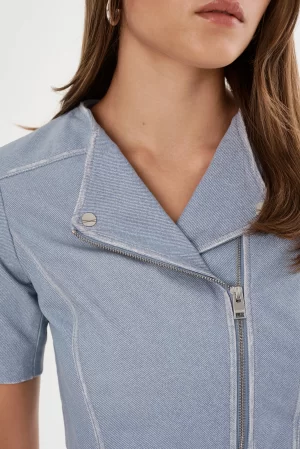 Kirsi Jacket in Light Blue Denim - Image 4