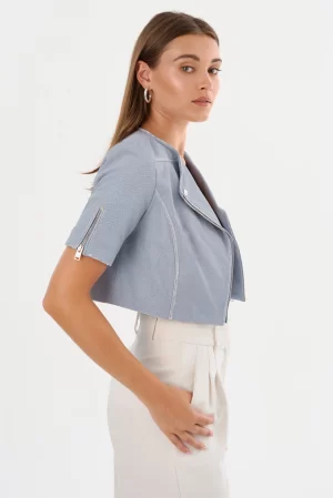 Kirsi Jacket in Light Blue Denim - Image 5