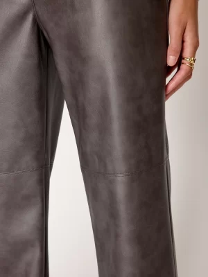 The Namari Vegan Leather Pant - SZ LARGE - Image 3