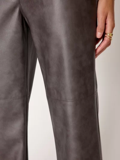The Namari Vegan Leather Pant - SZ LARGE - Image 3