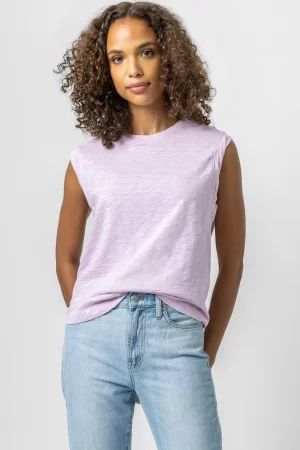 CREW TANK - LARGE LILAC