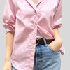 Scarlett Simple shirt in baby pink