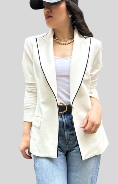 Sabrina Piping Blazer