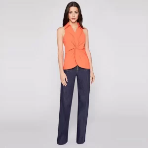 Dani Button-Front Twist Top - Image 9