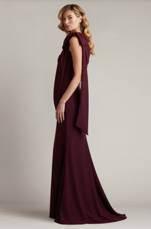 Cassia Crepe Gown - Image 3