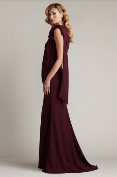Cassia Crepe Gown - Image 3