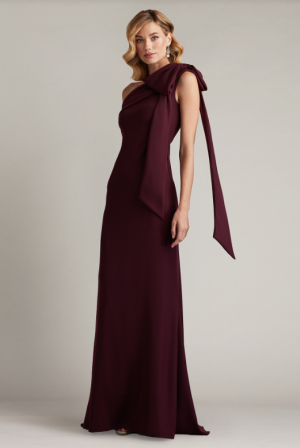 Cassia Crepe Gown - Image 4