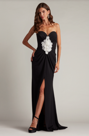 Brely 3D Flower Gown