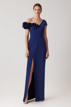 Hana Crepe 3D Gown - Image 2