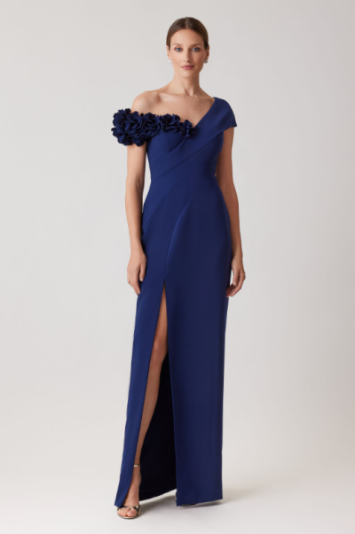 Hana Crepe 3D Gown - Image 2