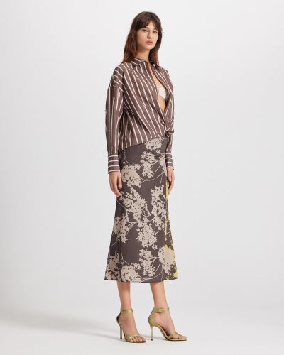 Echo pearly shirt IN KOFFEE - Image 4