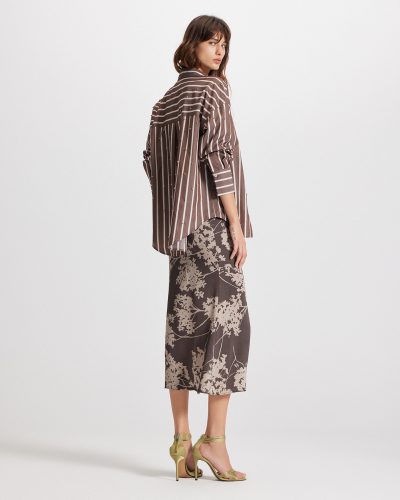 Echo pearly shirt IN KOFFEE - Image 2