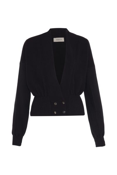 Nomia ribbed waist cardigan - Image 4