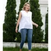 Perin Linen Tank Top - Image 4