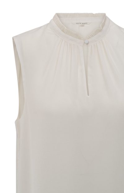Bello Sleeveless Ruffle Top sz 10 - Image 7