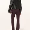 Francoise Pant in burgundy - Image 5