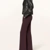 Francoise Pant in burgundy - Image 4