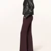 Francoise Pant in burgundy - Image 4