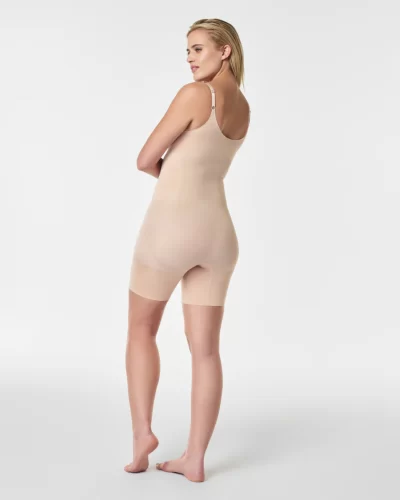 Open-Bust Mid-Thigh Bodysuit - Image 4