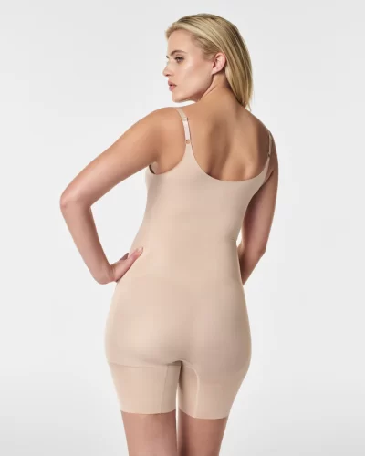 Open-Bust Mid-Thigh Bodysuit - Image 8