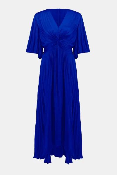 Shenae Pleated Satin Midi Dress - sz XXL - Image 2
