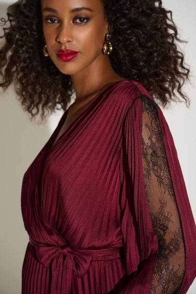 Dallas Pleated Satin Dress - sz XXL - Image 4