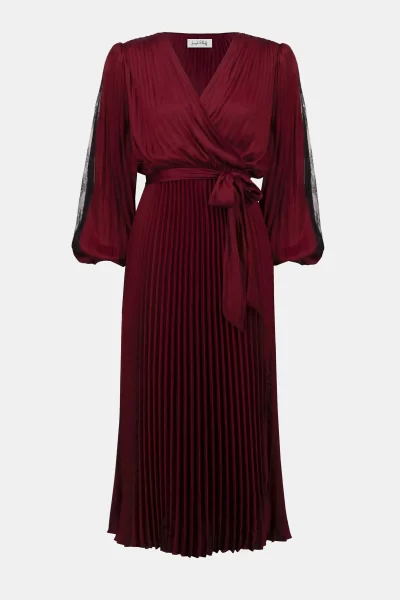 Dallas Pleated Satin Dress - sz XXL - Image 2